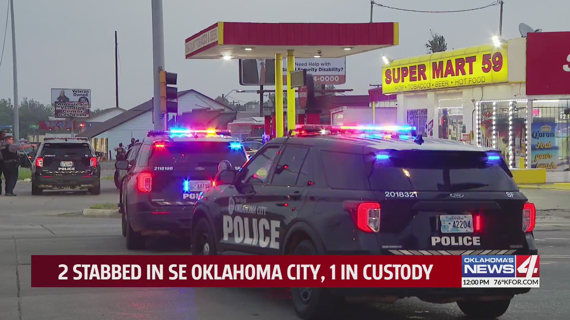 Two injured, one arrested after SE Oklahoma City stabbing – KFOR.com ...