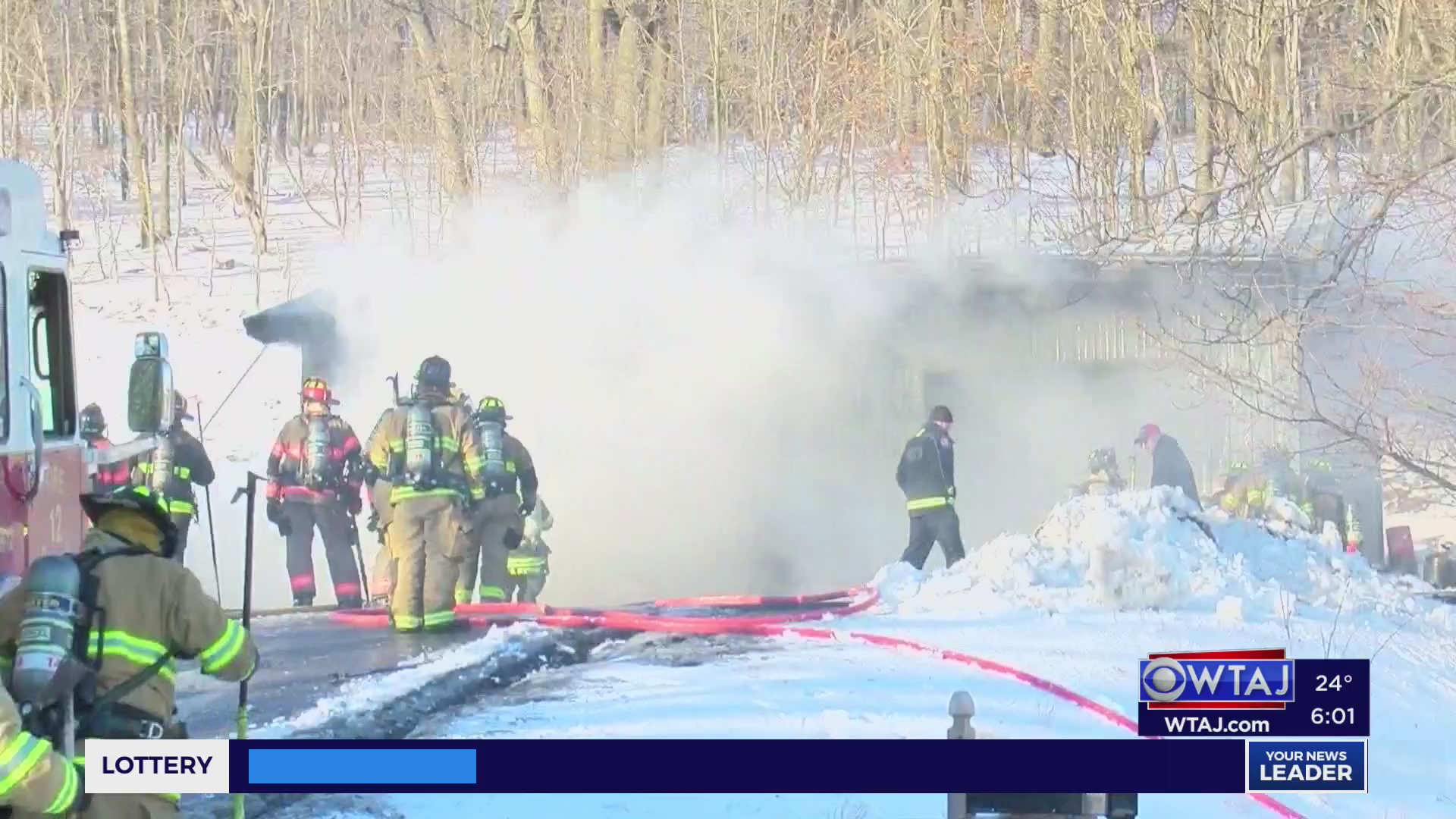 Garage roof collapses after crews respond to fire in Blair County ...