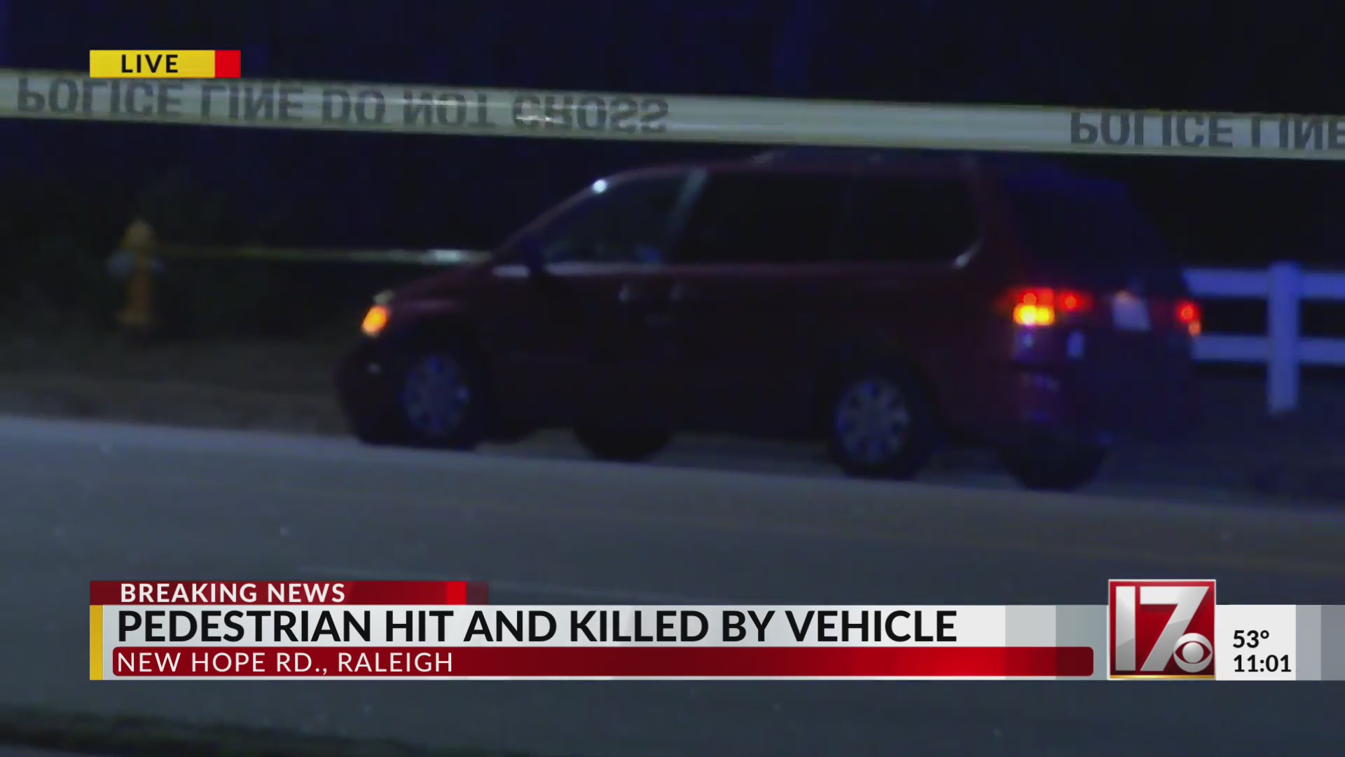 Raleigh pedestrian dies after collision with car – CBS17.com