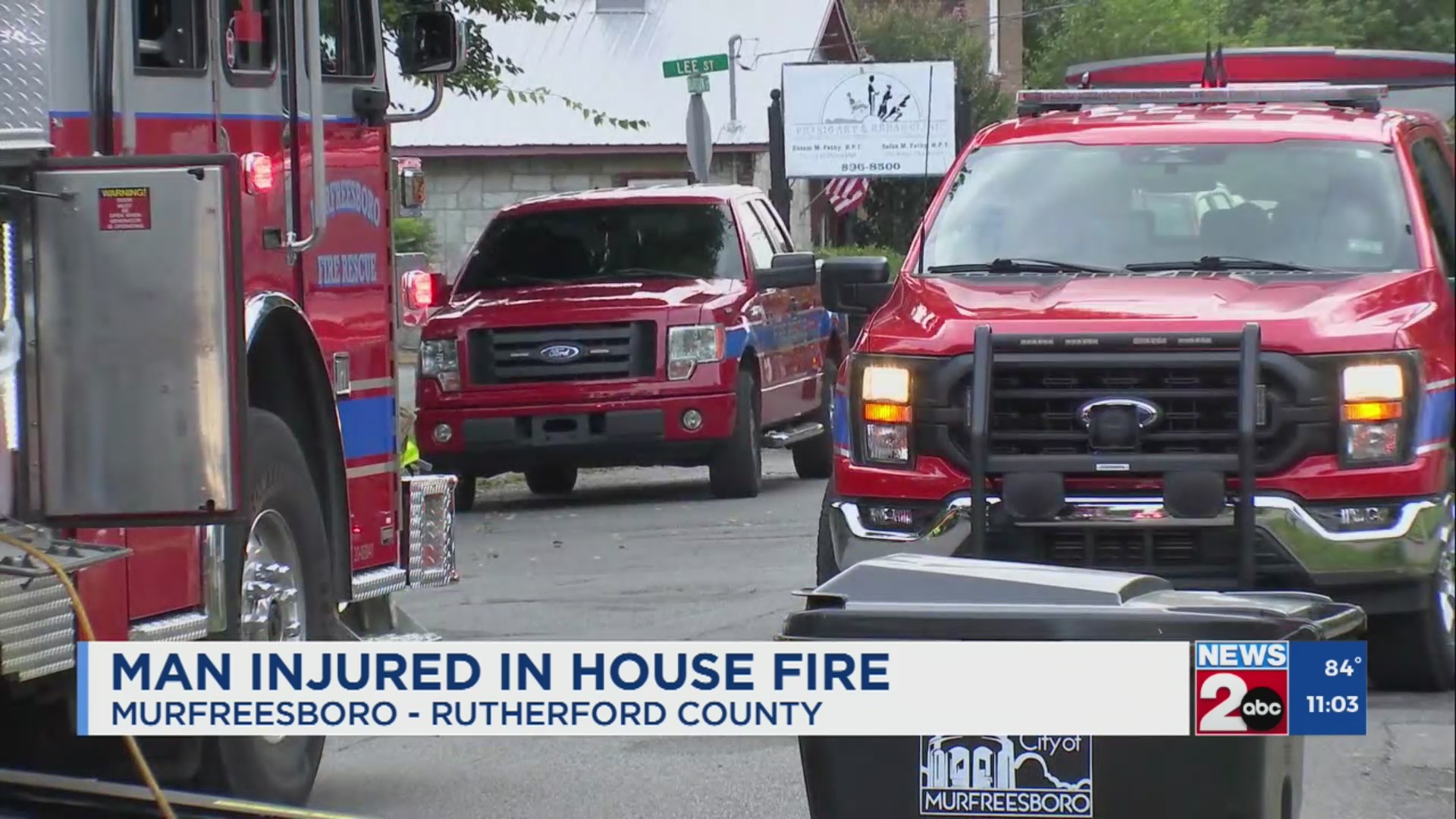 Man injured in Murfreesboro house fire – WKRN News 2