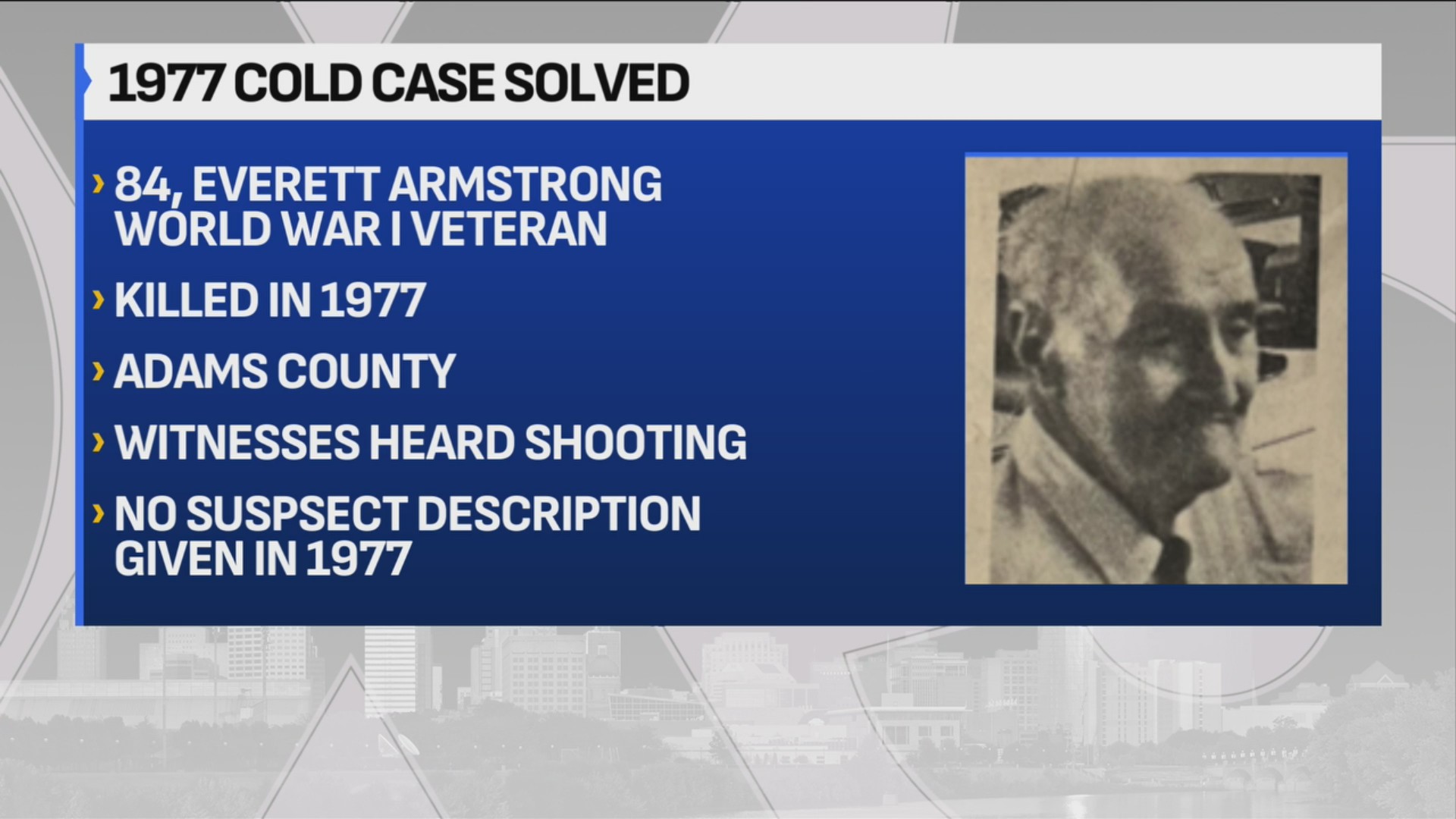 ISP solves 1977 cold case of 84-year-old’s murder – Fox 59