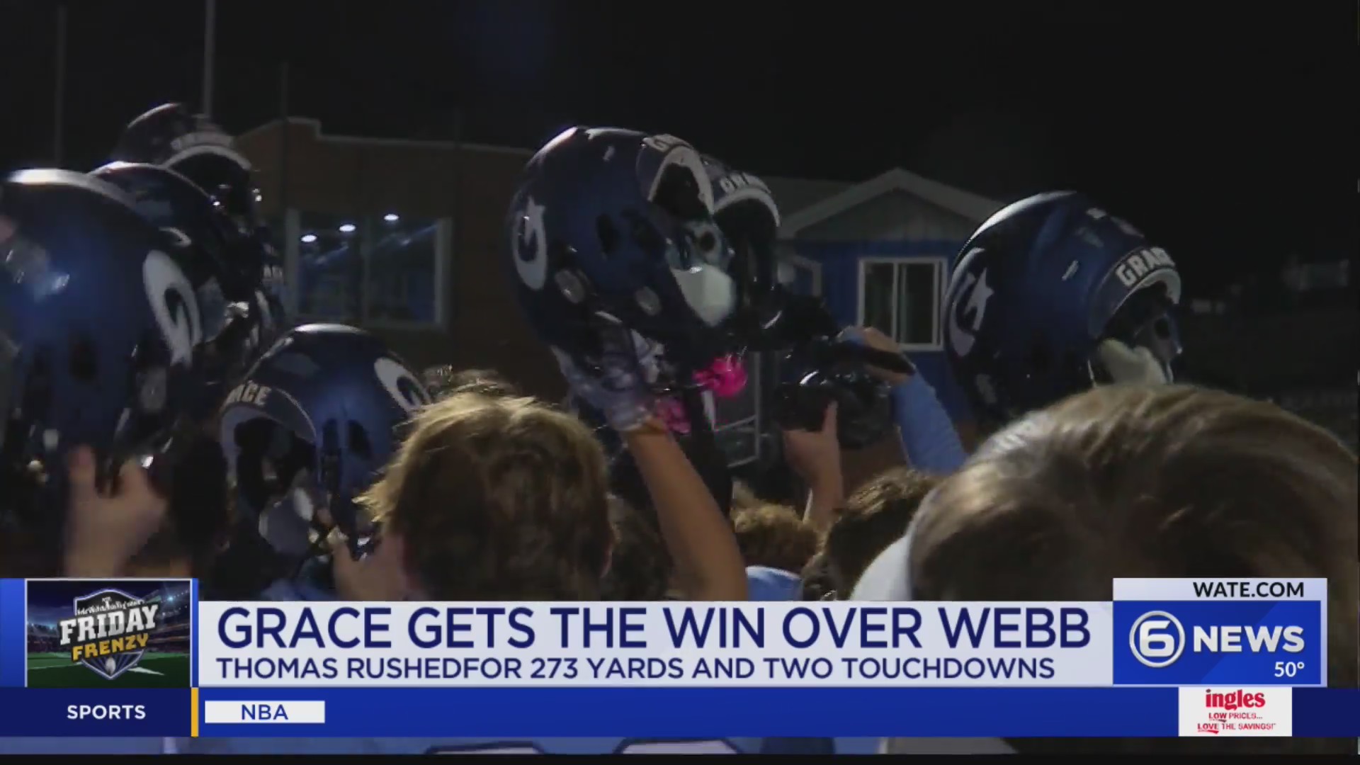 b at Grace Christian Highlights WATE 6 On Your Side