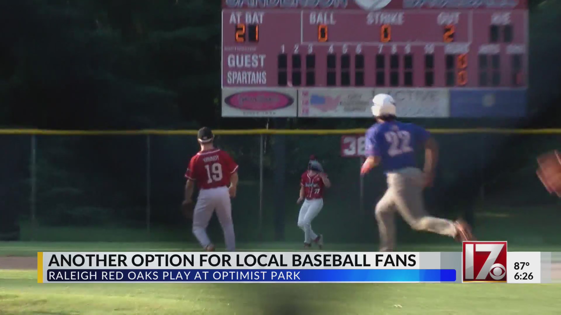 Red Oaks another option for Raleigh baseball fans – CBS17.com