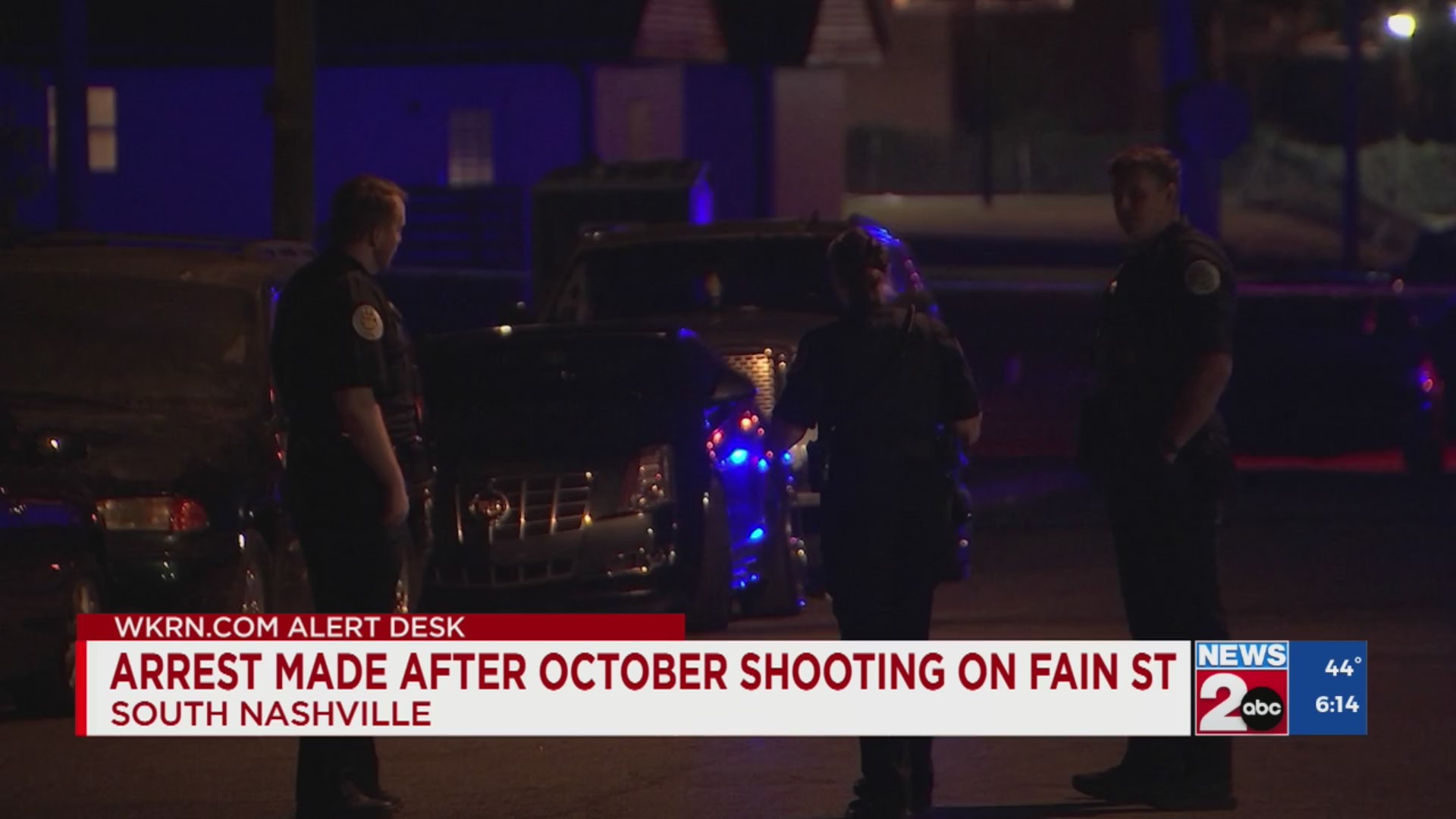 Arrest made after October shooting on Fain Street – WKRN News 2