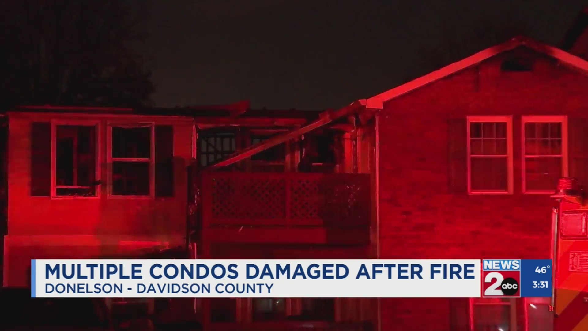 Multiple condominiums damaged after fire in Donelson – WKRN News 2