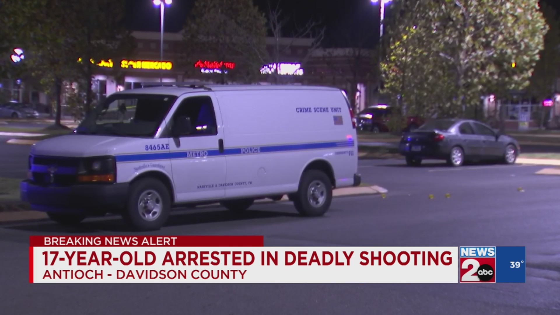 17-year-old arrested in deadly shooting – WKRN News 2