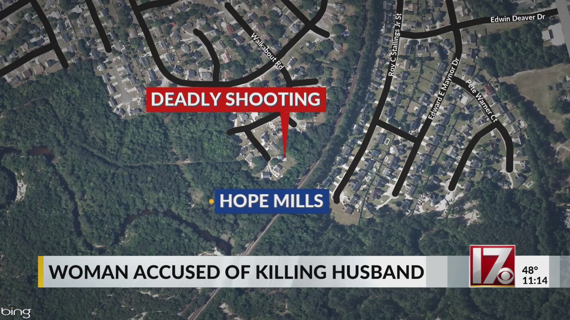 Woman accused of killing husband in Hope Mills – CBS17.com