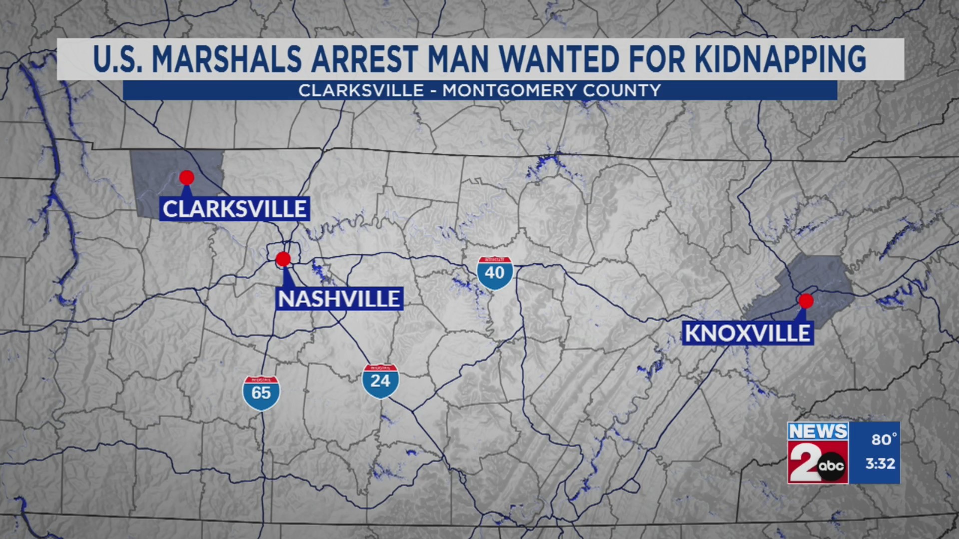 U.S. Marshals arrest man wanted for kidnapping – WKRN News 2