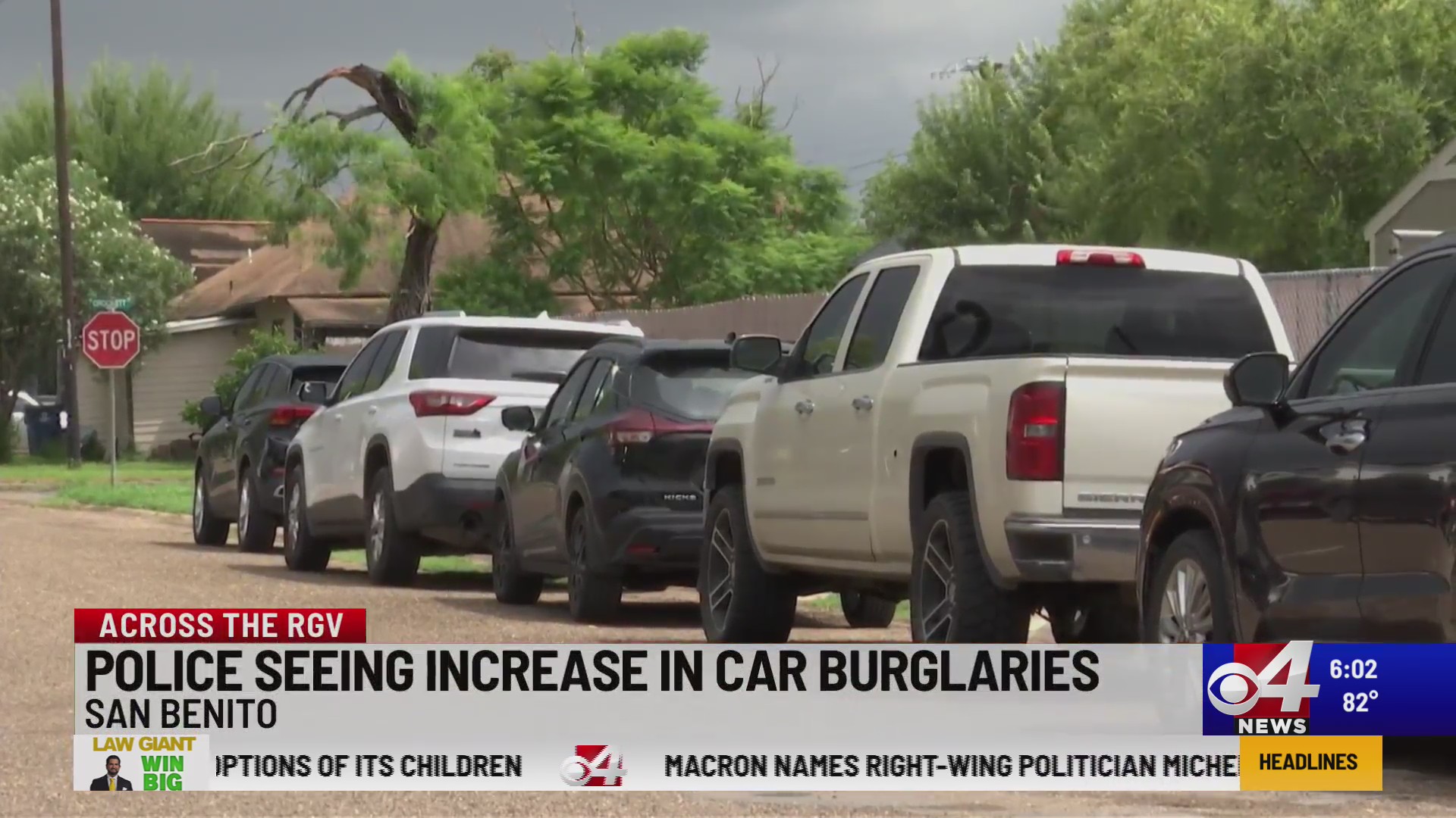 Police seeing increase in car burglaries – KVEO-TV