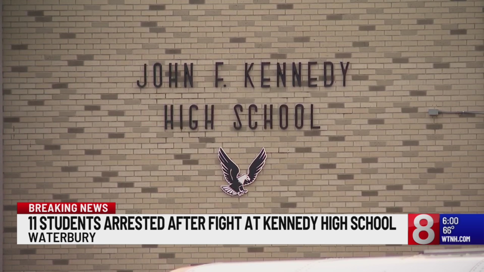 11 students arrested after fight at Waterbury high school – WTNH.com