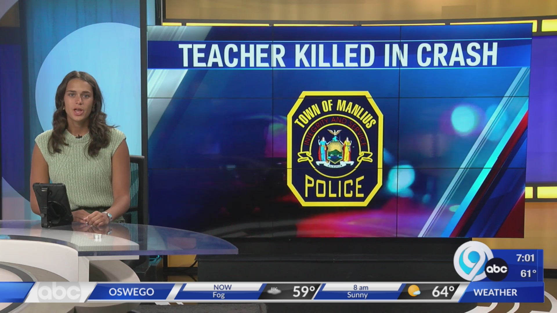 FM High School teacher dies in car crash – WSYR