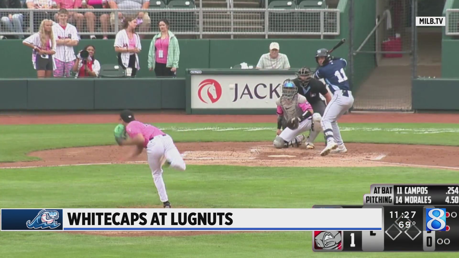 Whitecaps at Lugnuts – WFLA