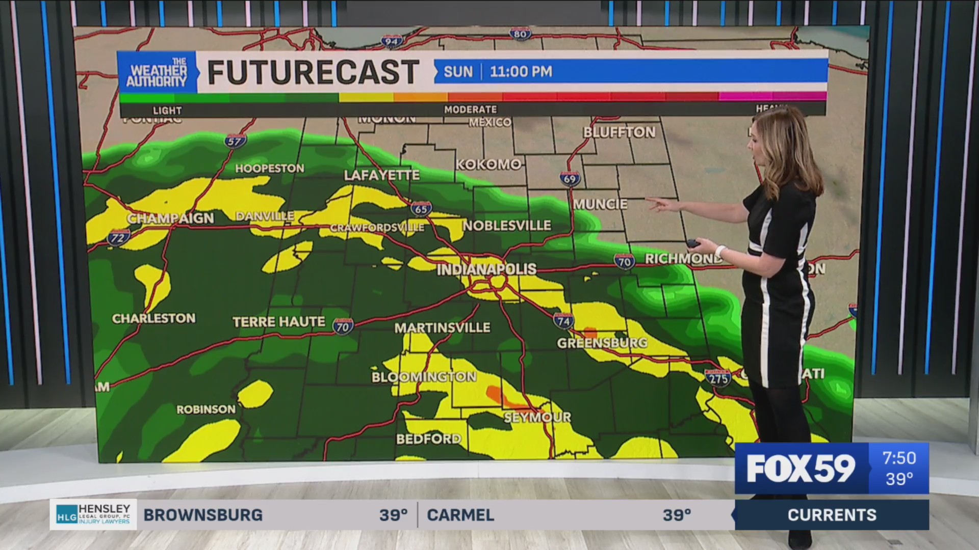 Sunny and mild Sunday, timing when rain returns – Fox 59