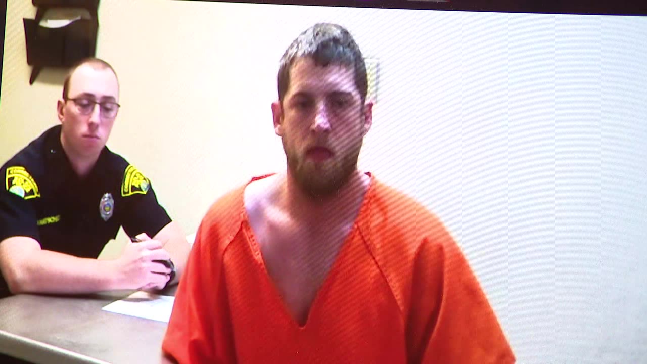 Ryan Weigel Inmate Ryan Kellogg video arraignment – Fox 8 Cleveland WJW