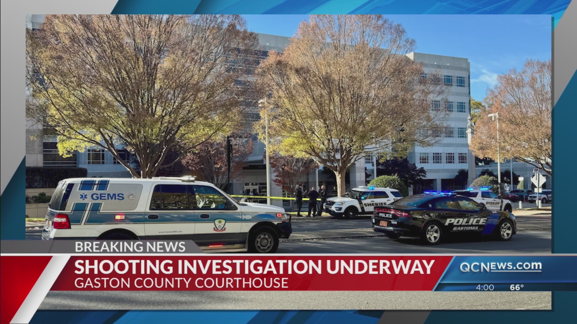 Shooting investigation underway at Gaston County Courthouse – Queen ...