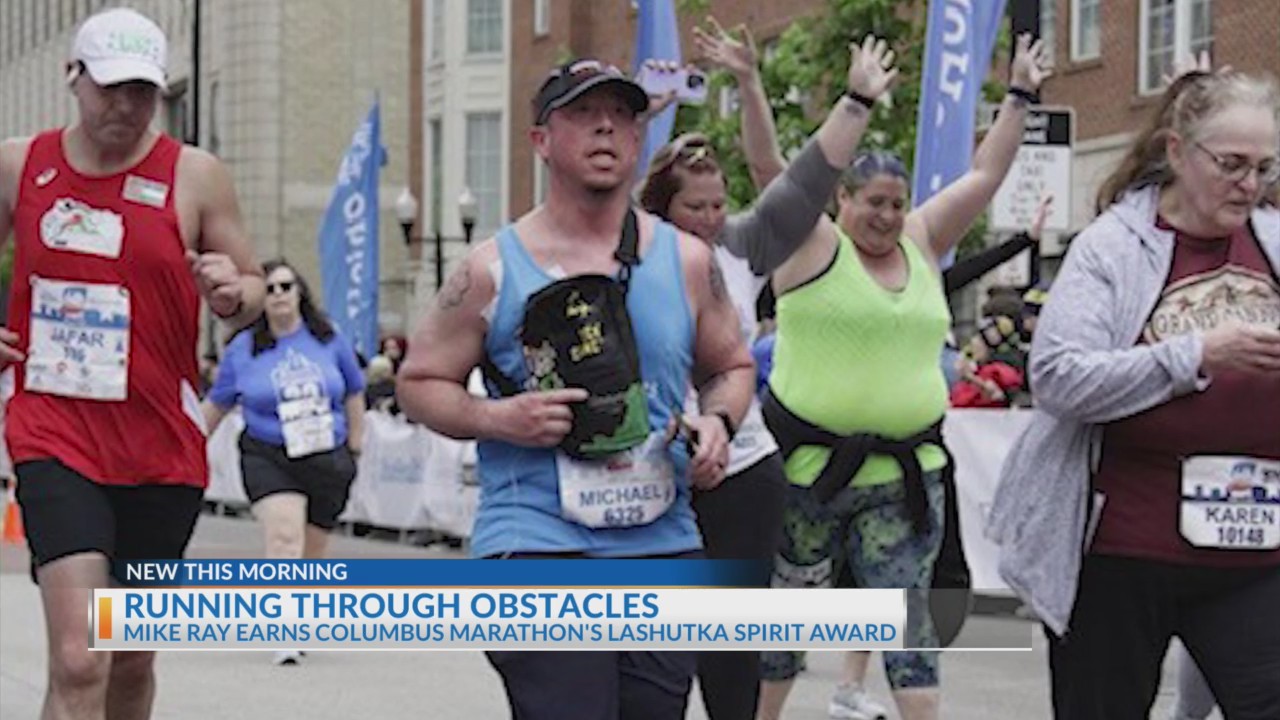 Hilliard man with Stage 4 cancer running first Columbus Marathon NBC4