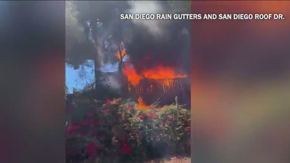 House catches fire in San Marcos – FOX 5 San Diego & KUSI News