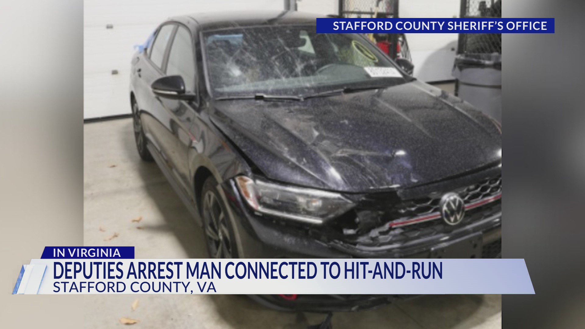 Stafford County Sheriff’s Office makes arrest in hit and run 1 month ...