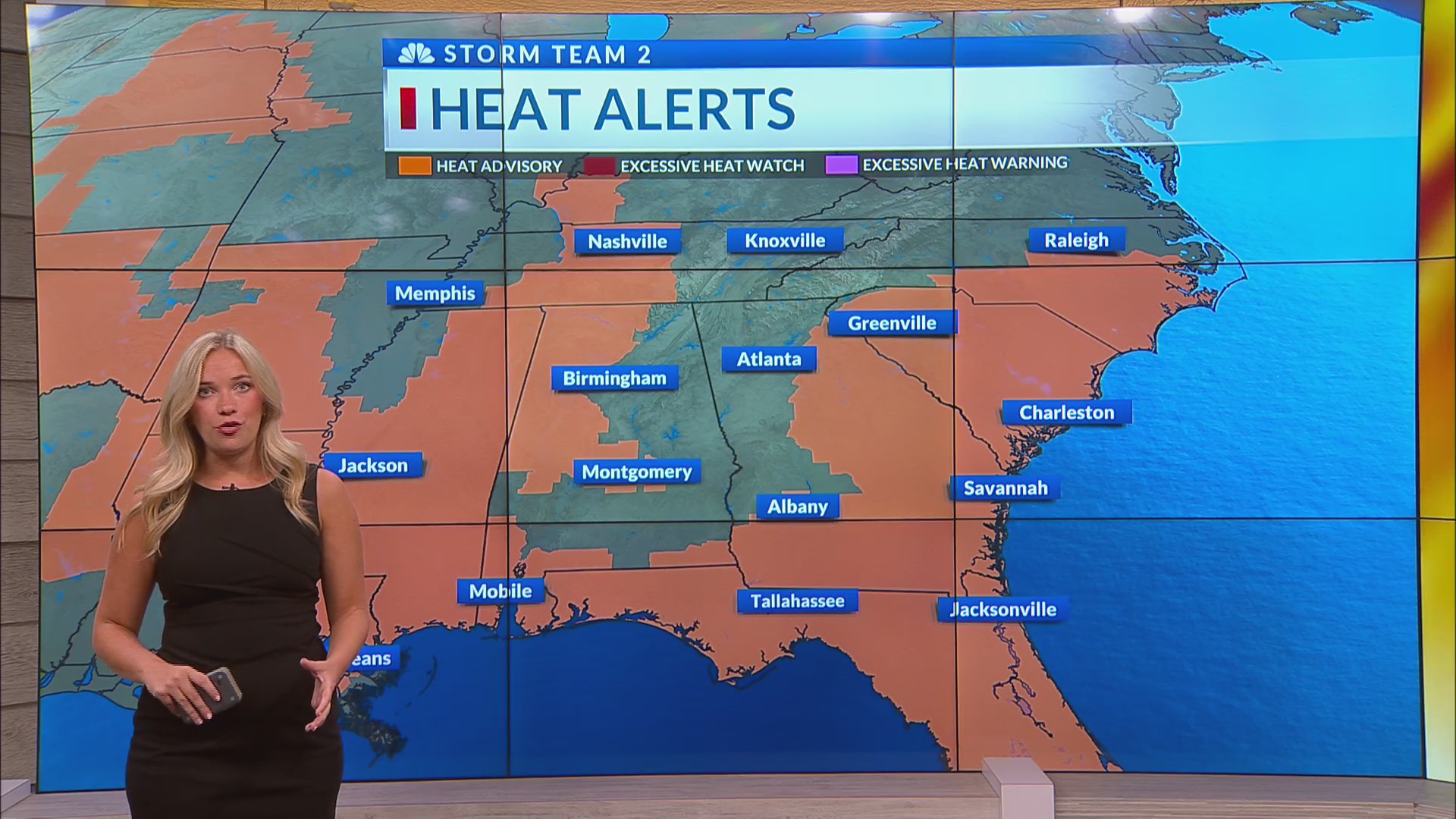 Very hot temperatures expected Monday – WCBD News 2