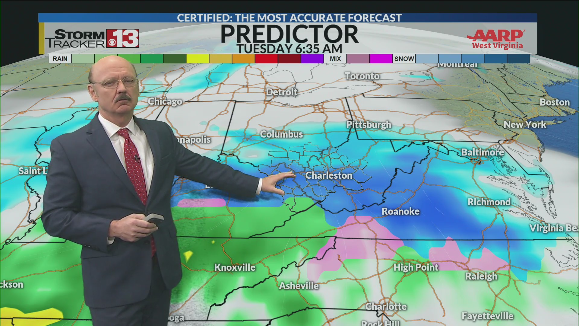 Rain, flood watches and even snow – WOWK 13 News