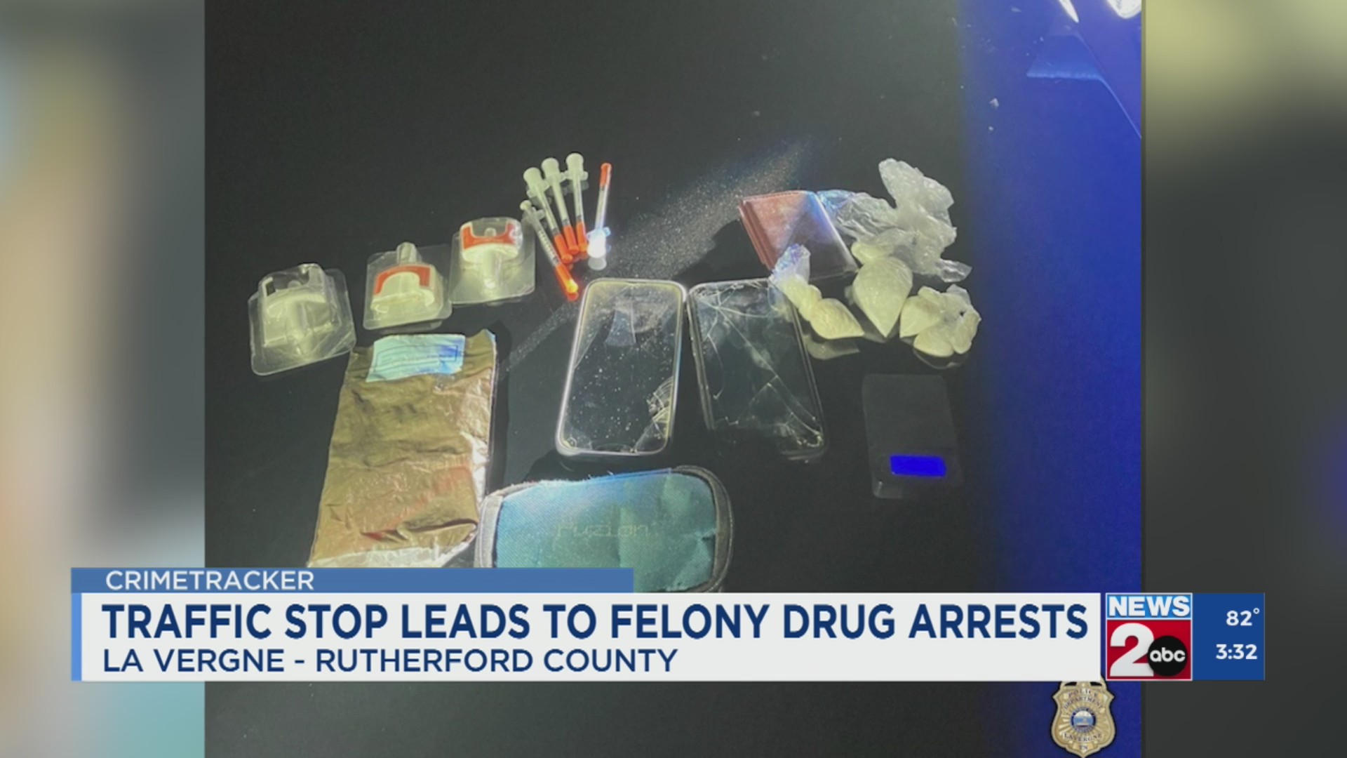 Traffic stop leads to felony drug arrests in La Vergne – WKRN News 2