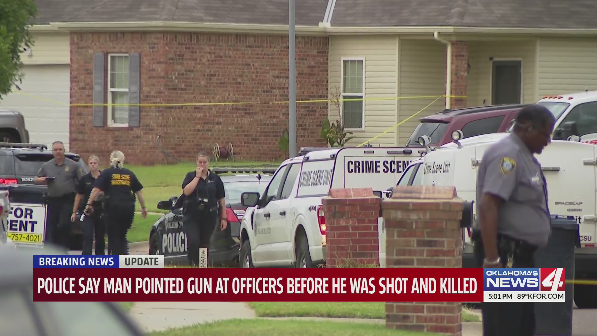 Police say man pointed gun at officers before he was shot and killed ...