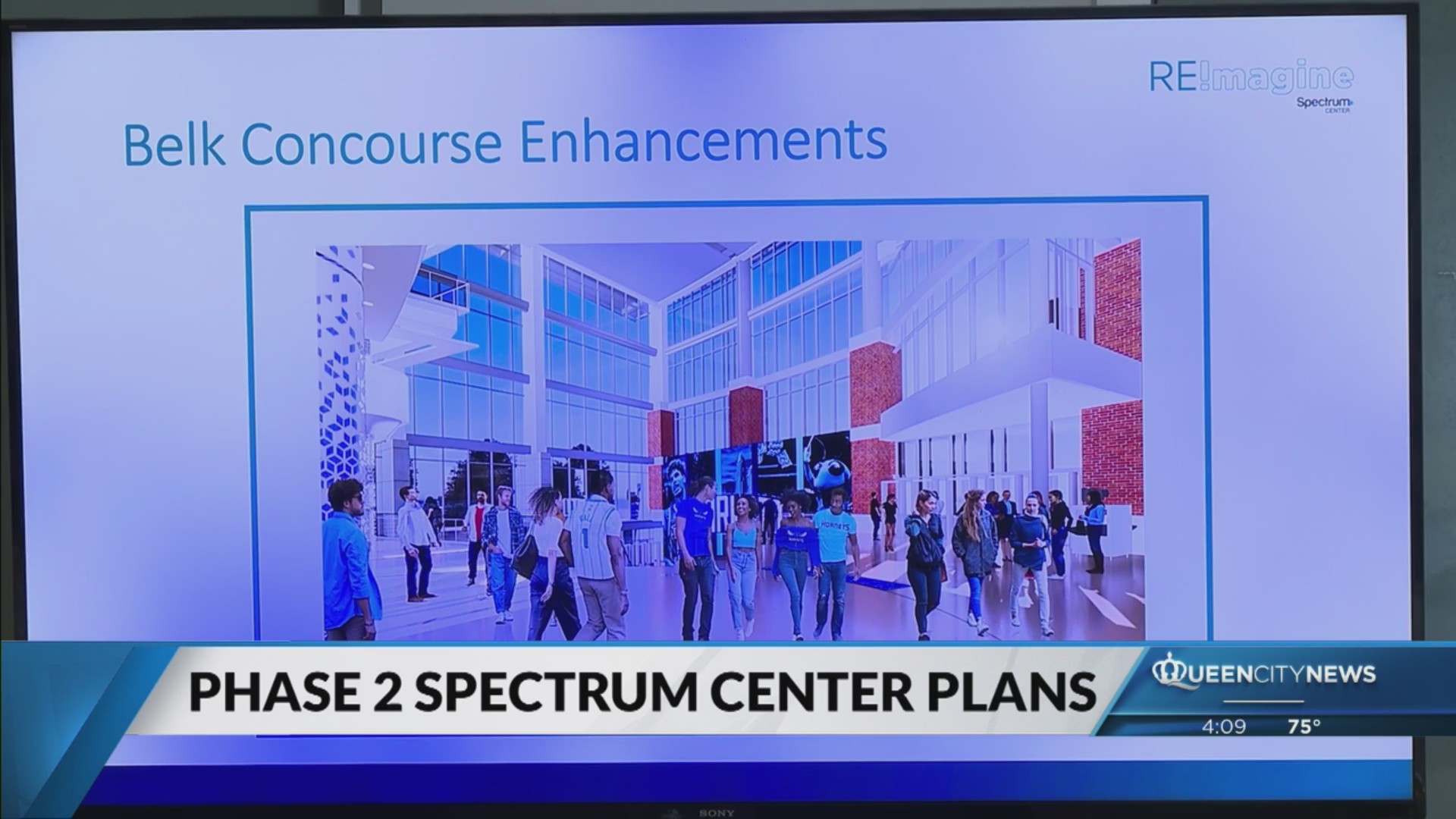 Hornets showcase updated renderings for Phase II of Spectrum Center ...