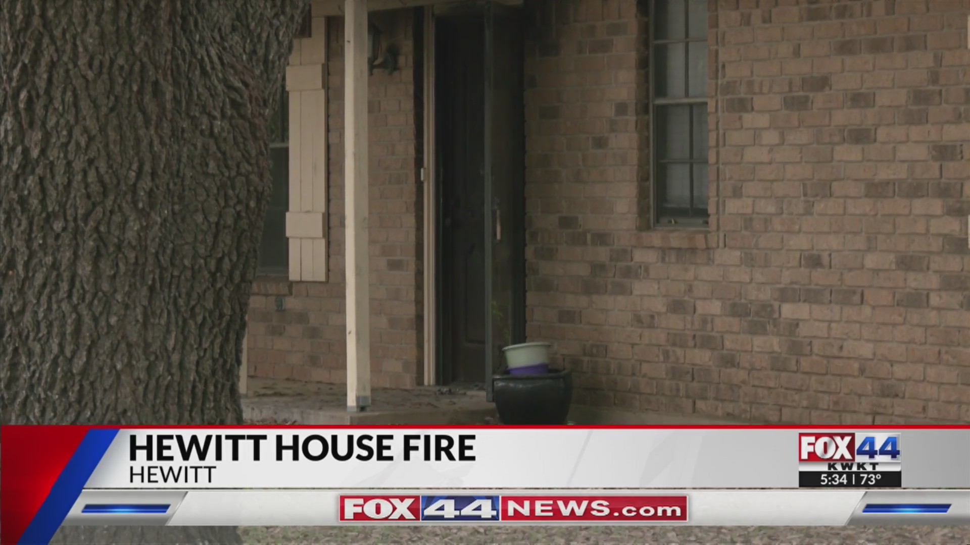 Three people displaced in Hewitt house fire – KWKT – FOX 44
