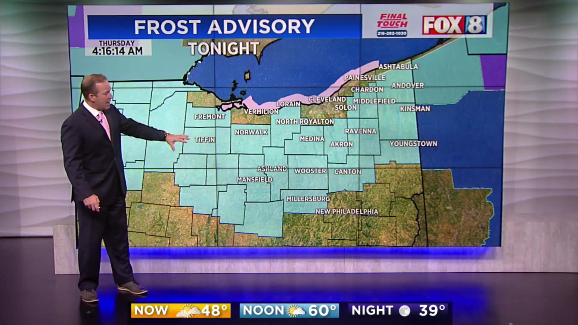 FROST ADVISORY: How cold will temps drop? – Fox 8 Cleveland WJW