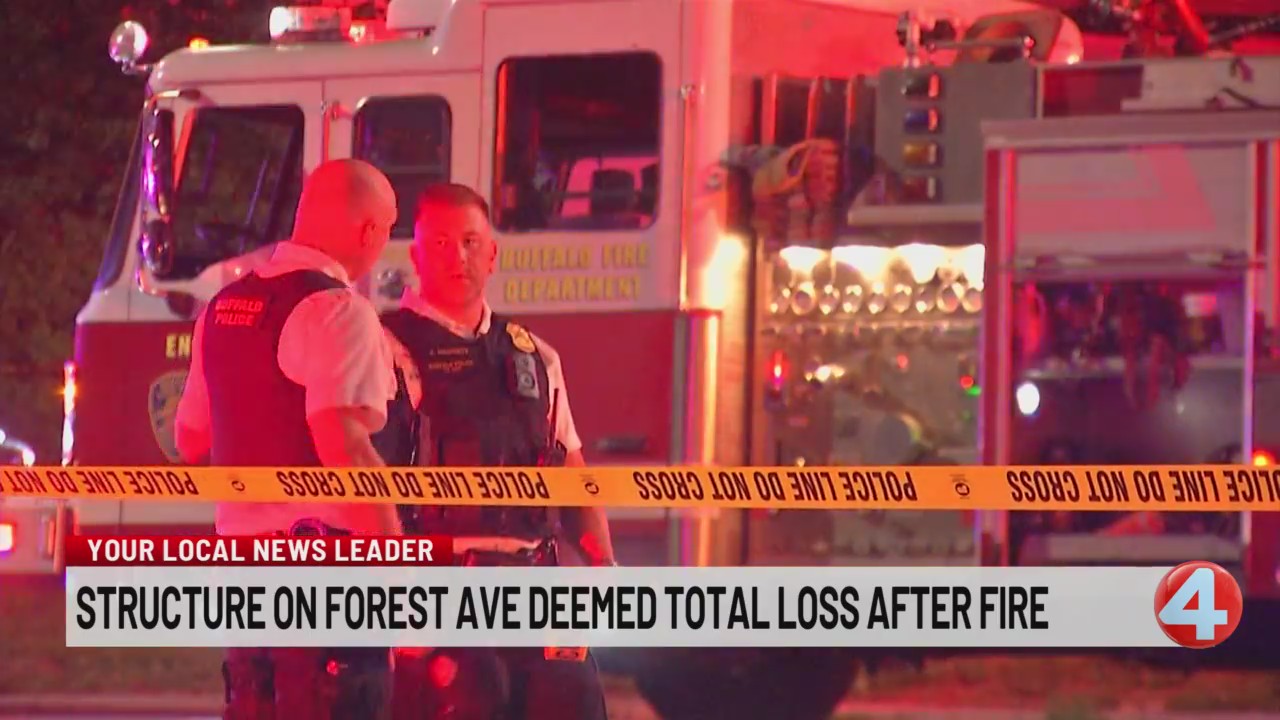Vacant home deemed total loss following Friday night fire – News 4 Buffalo