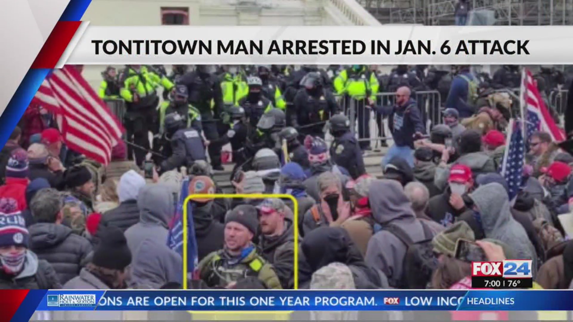 FBI arrests Tontitown man for allegedly assaulting officers during Jan