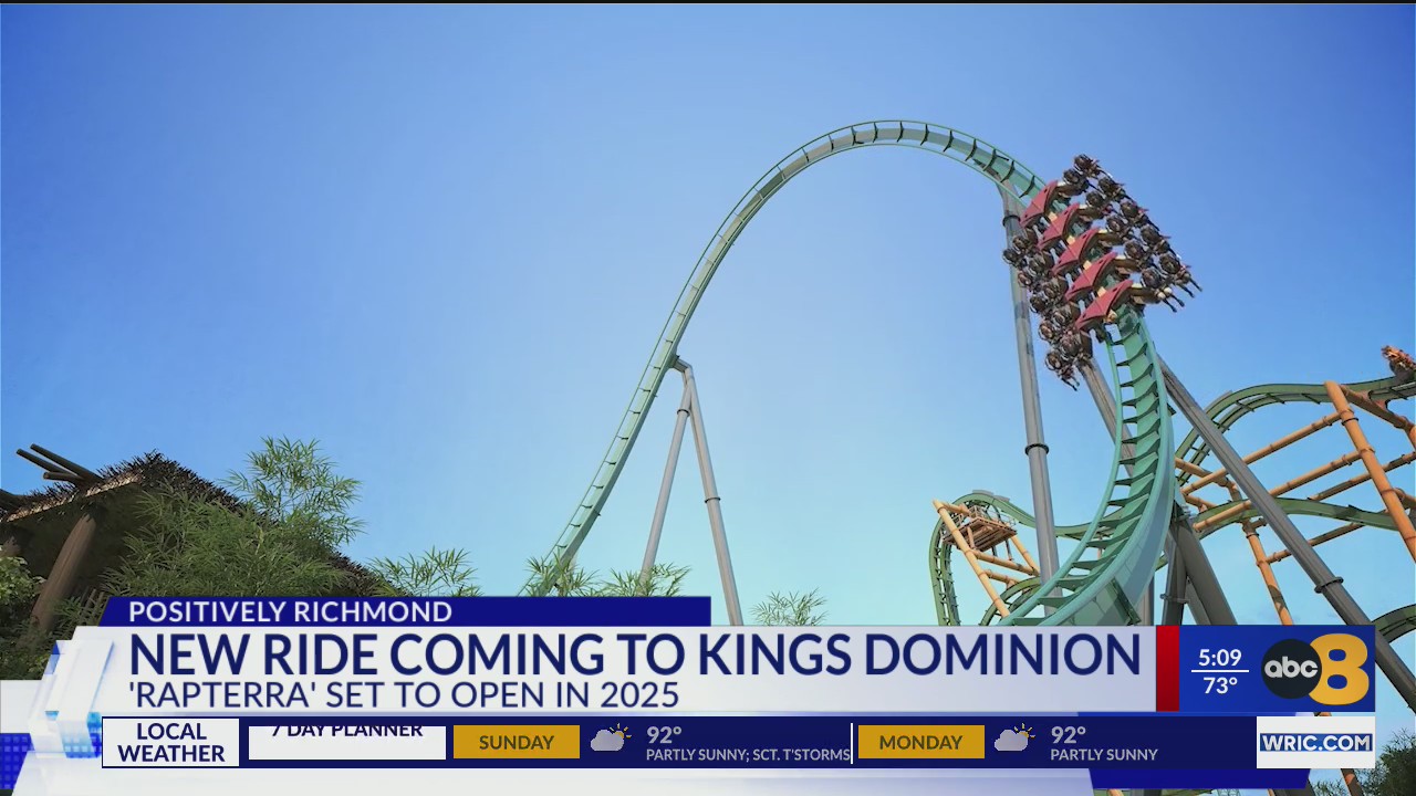 Kings Dominion announces world’s tallest and longest launched wing ...