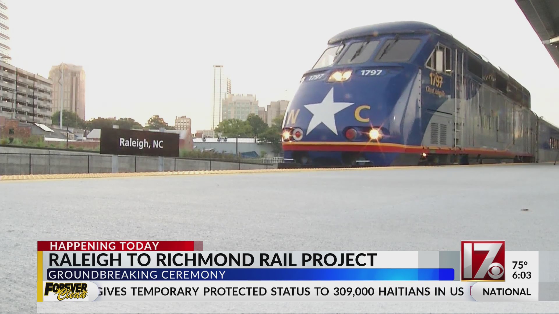 US Transportation Secretary visiting Raleigh for rail groundbreaking ...