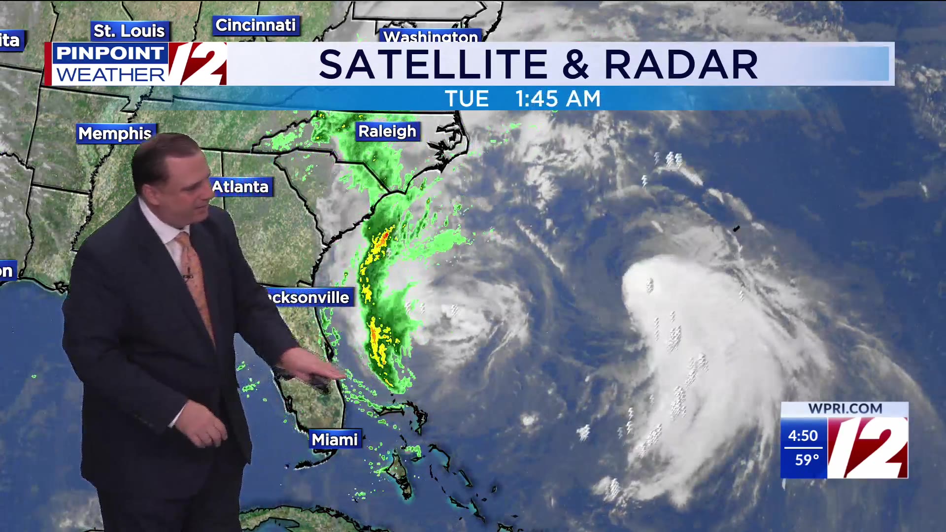 WPRI 12 Weather Forecast for 9/30/25: Warm again today; cooler weather ...