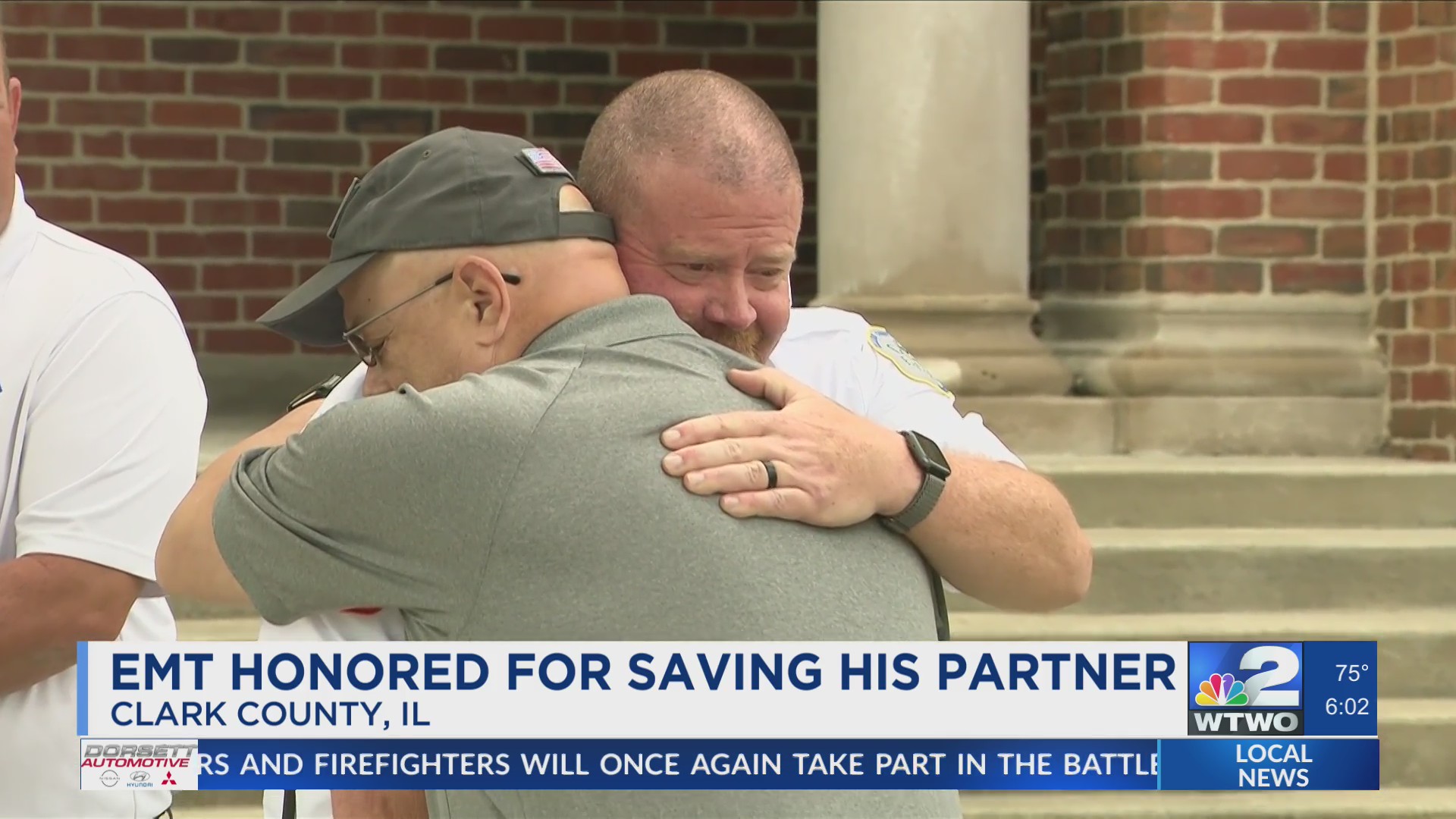 Local EMT honored for saving his partner’s life – MyWabashValley.com