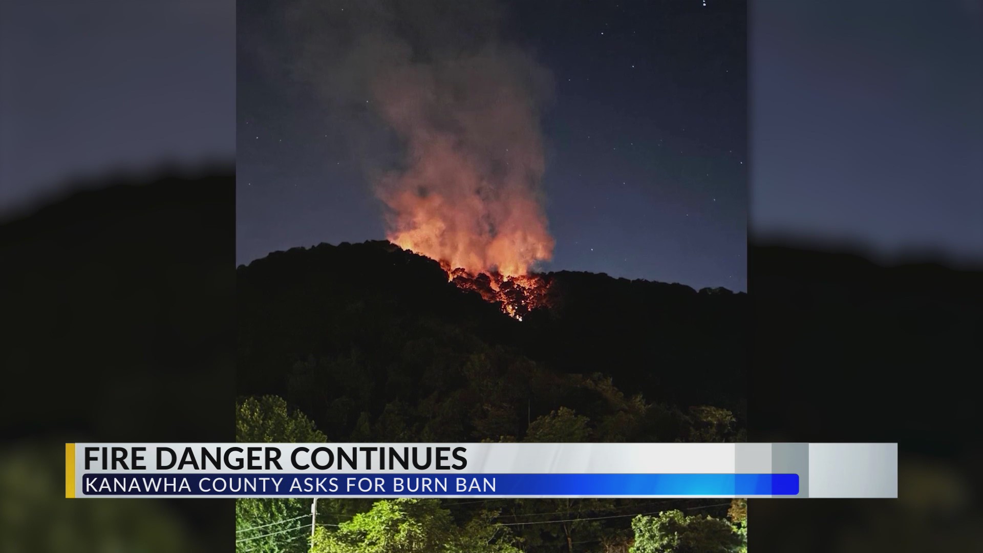 Fire danger continues in West Virginia drought – WOWK 13 News