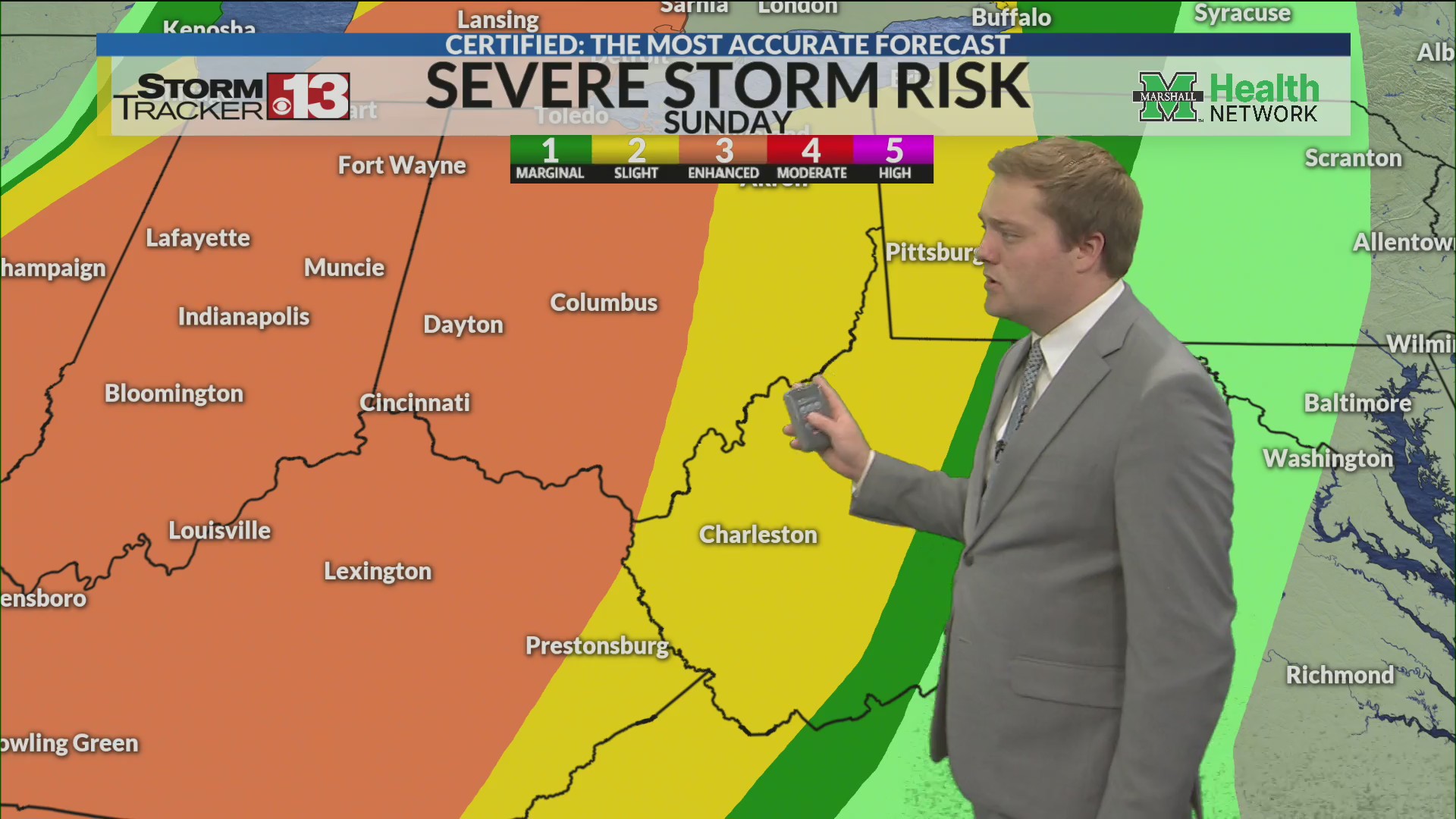 Severe weather possible overnight – WOWK 13 News