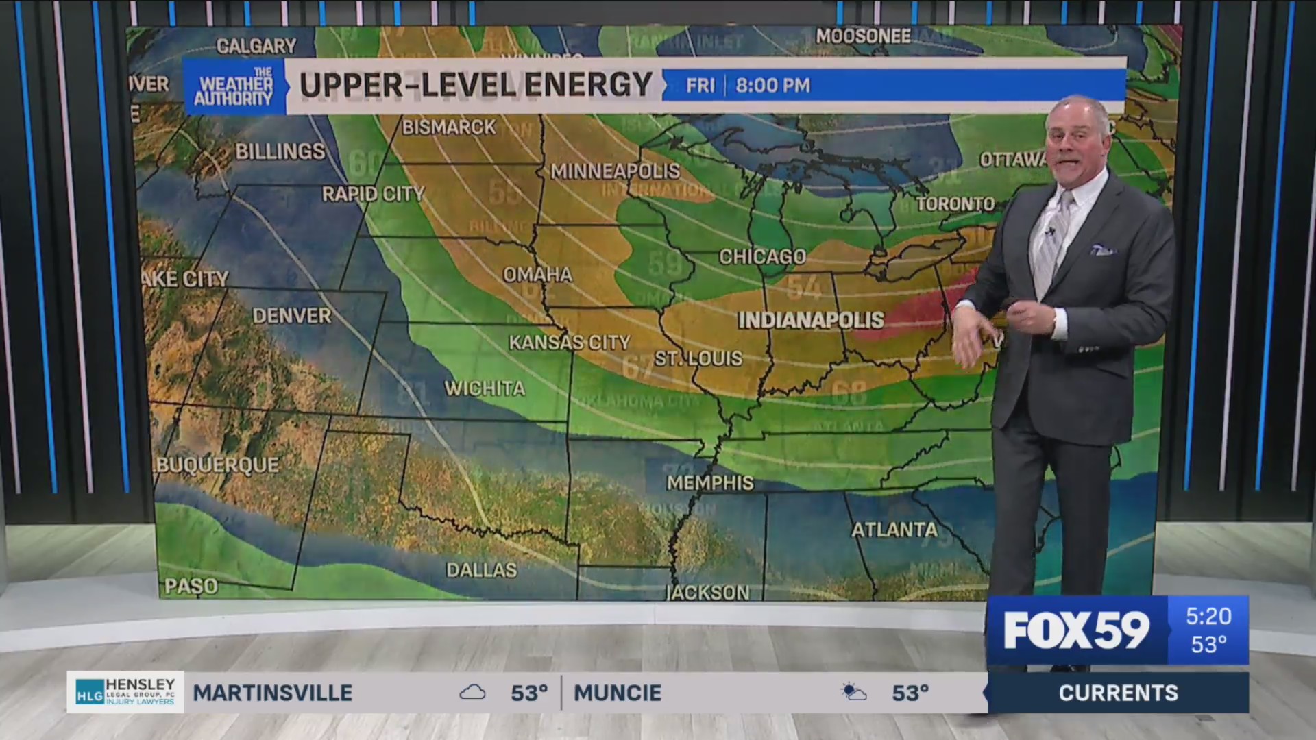 Windy end to the workweek; temps take a turn this weekend – Fox 59