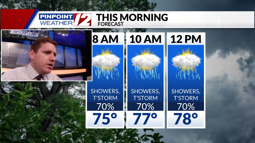 WPRI 12 Weather Now 7/13/24: Flood Watch Today; Showers/T-Storms Around ...