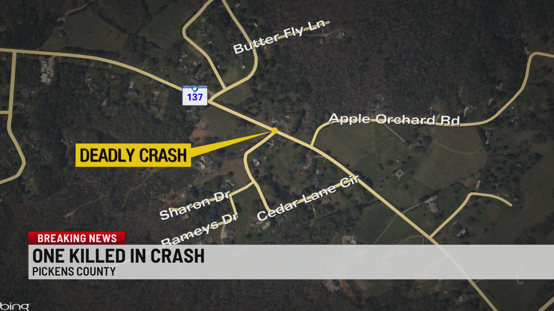 Driver killed in head-on crash in Pickens Co. – WSPA 7NEWS