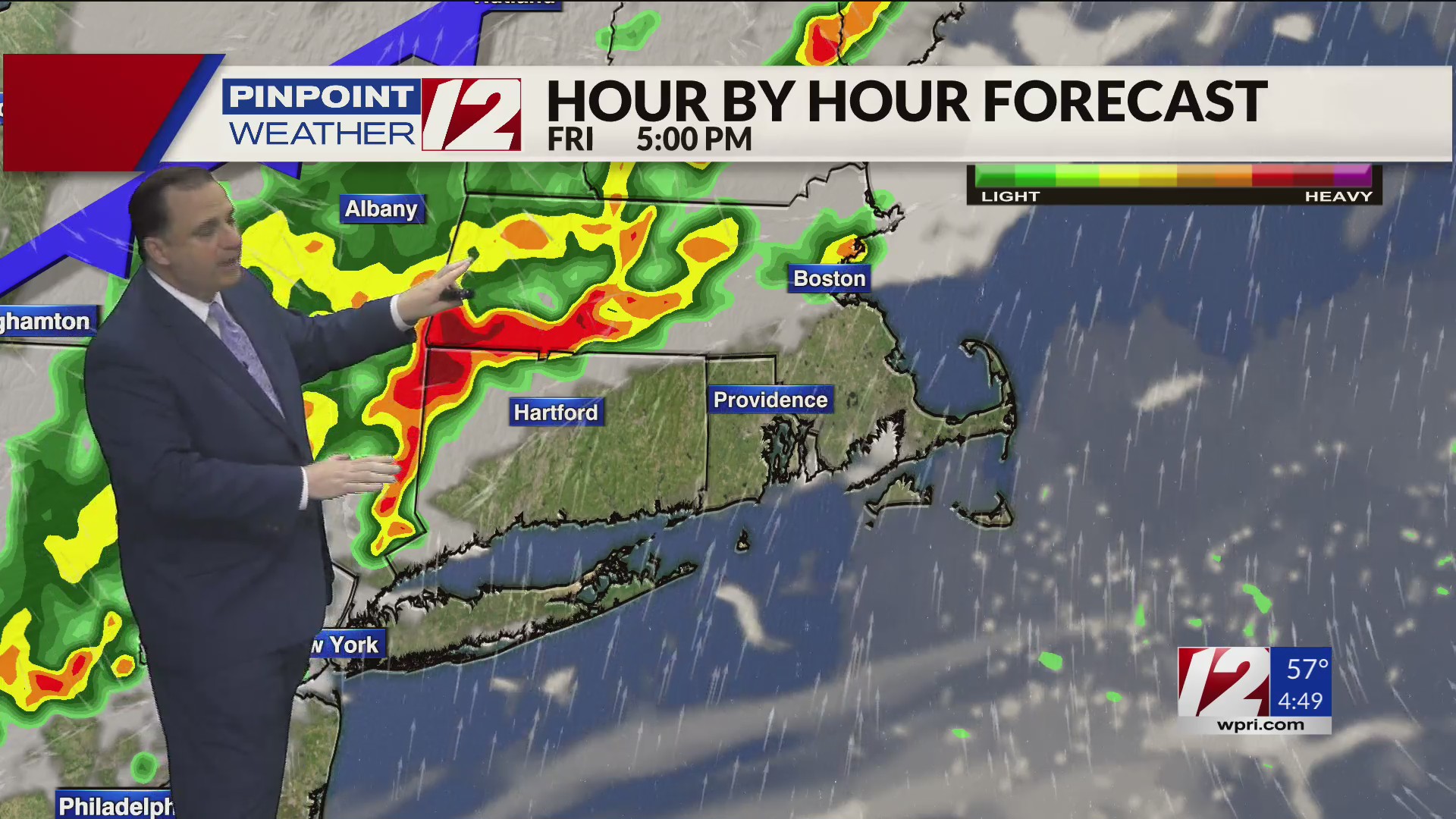 WPRI 12 Weather Forecast for 6/13/24: Warm, Bit More Humid Today ...