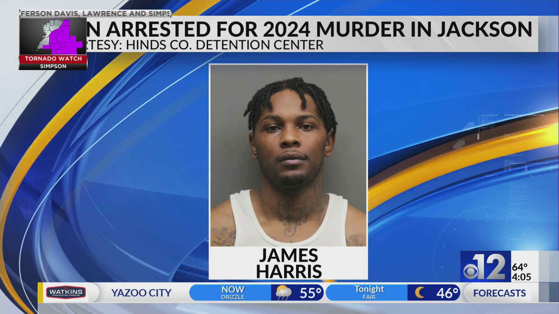 Man arrested for 2024 homicide in Jackson – WJTV