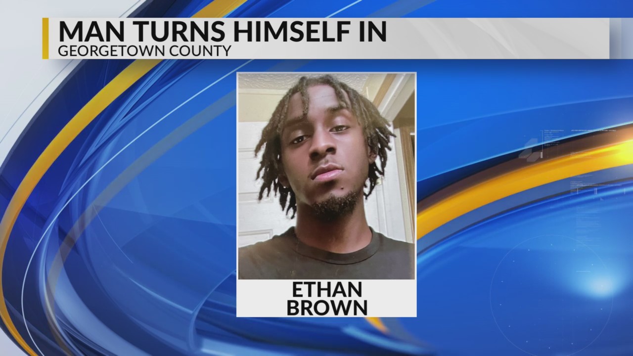 Georgetown County murder suspect turns himself in Tuesday night ...