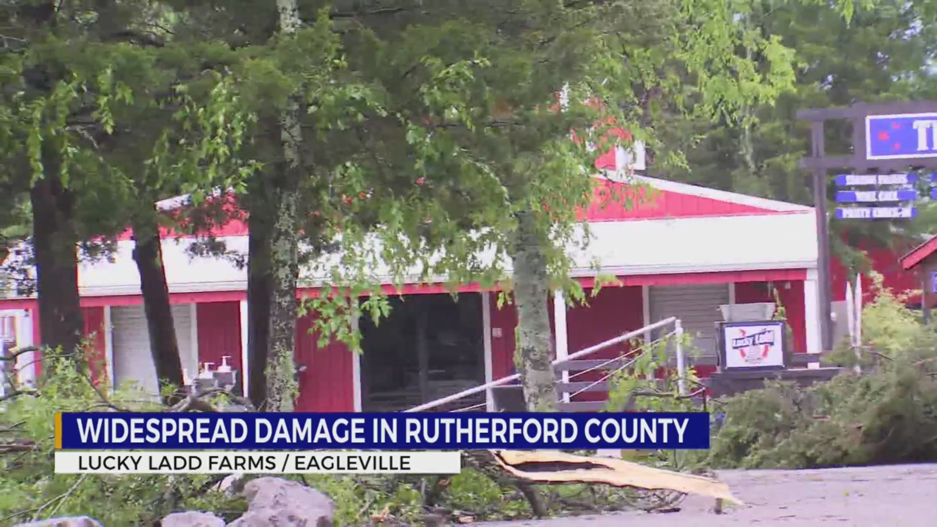 Storms cause widespread damage in Rutherford County – WKRN News 2