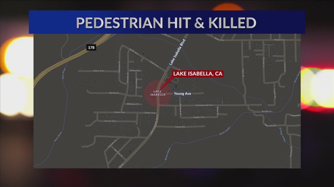Pedestrian struck, killed in crash in Lake Isabella – KGET 17 News