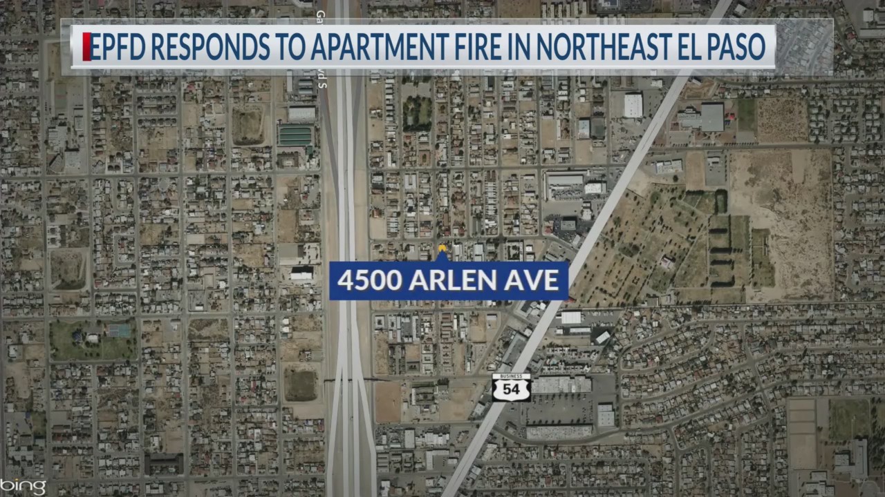 Apartment complex fire displaces residents in Northeast El Paso – KTSM ...