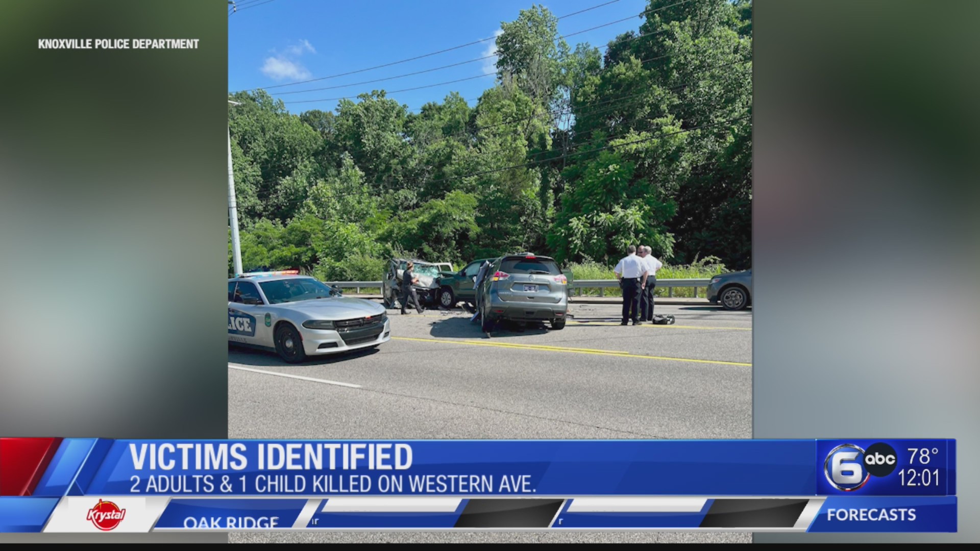 Victims identified in deadly western Avenue crash – WATE 6 On Your Side