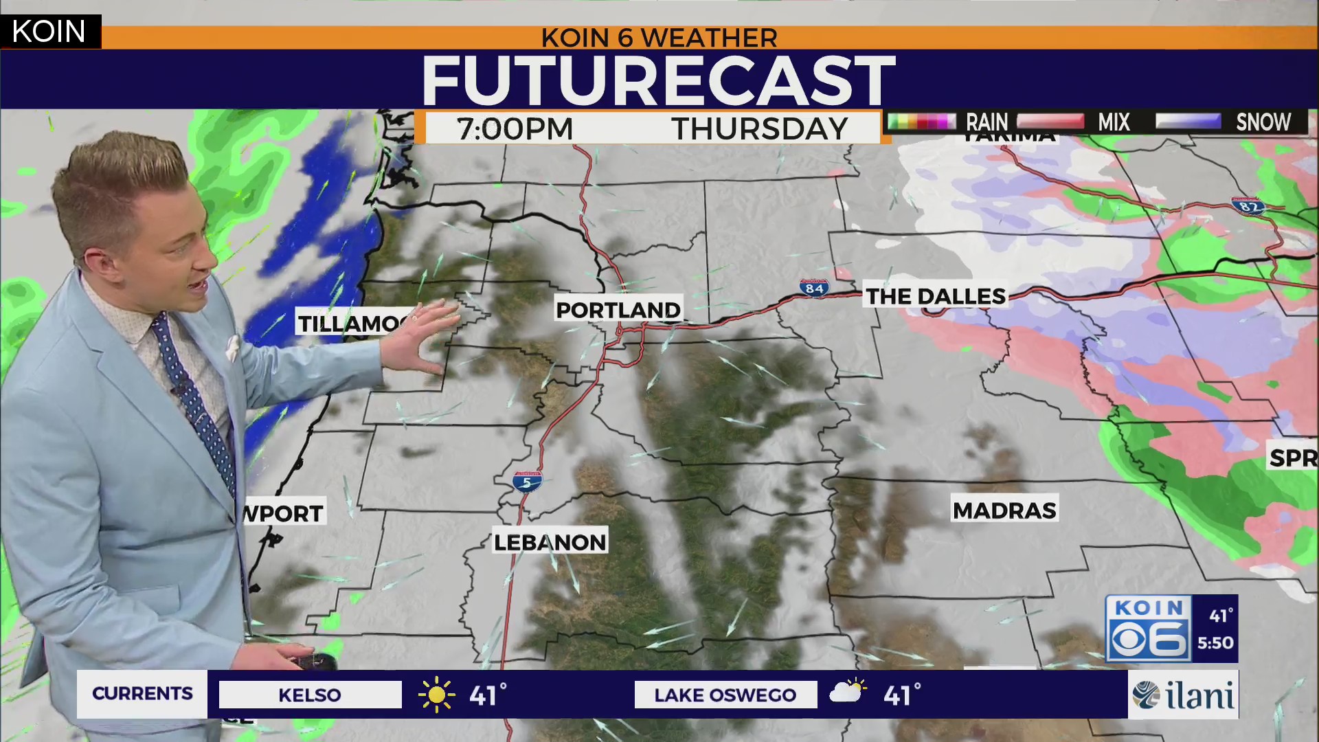 Rain, snow returns to the Pacific Northwest – KOIN.com