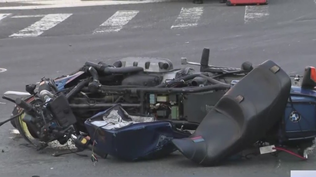 Scooter rider killed in crash, fuel spill in Brooklyn – PIX11