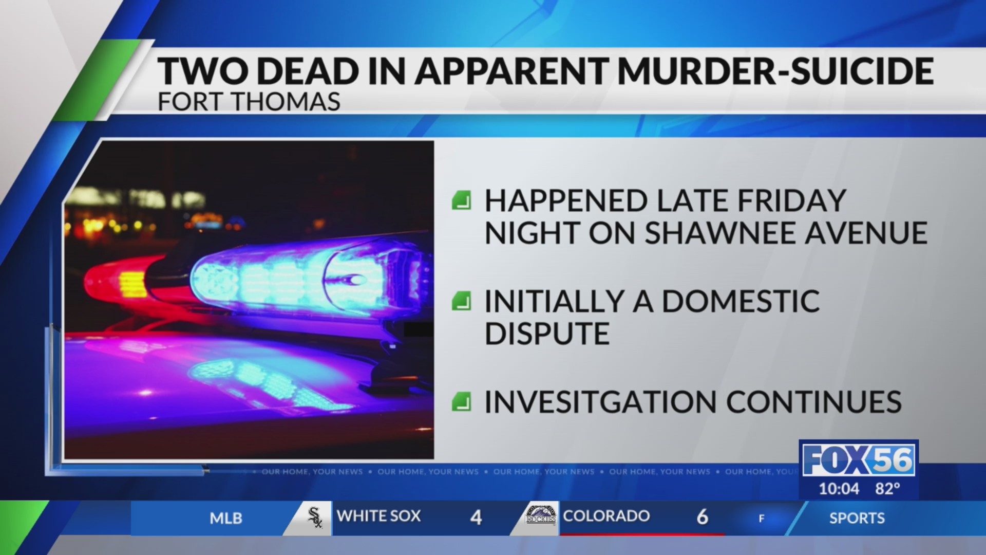 2 men dead following apparent domestic shooting in Fort Thomas – FOX 56 ...
